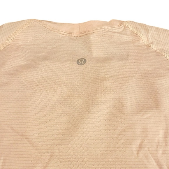 Lululemon Swiftly Tech Long Sleeve Crew Seamless Shirt Pink Size 14 Hip Length - Picture 9 of 9